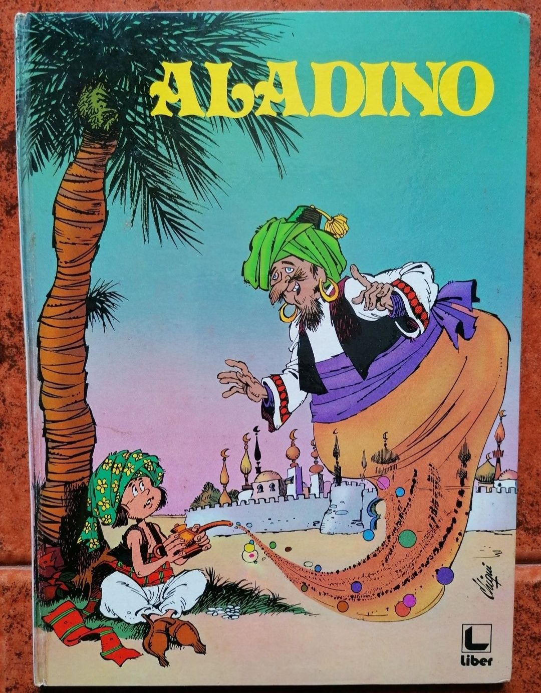 Livros banda desenhada Tintim, Aladino, Le Peintre Dèrriere Le Mur