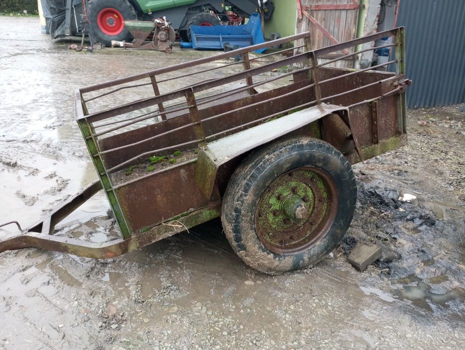 Przyczepka do przewozu zwierząt (rejestrowana)