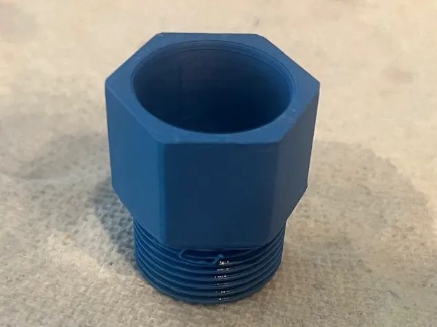 Adaptador Rosqueado para Bomba de Fonte