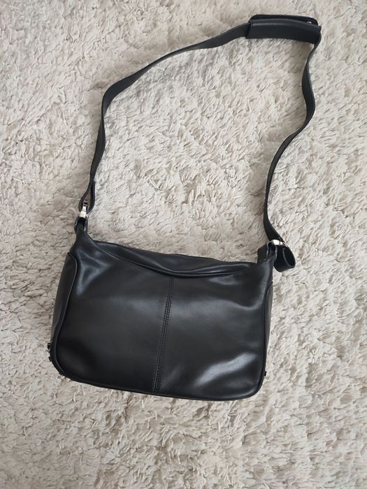 Стильна шкіряна сумка на плече, крос-боді Vera Pelle, made in Ital
