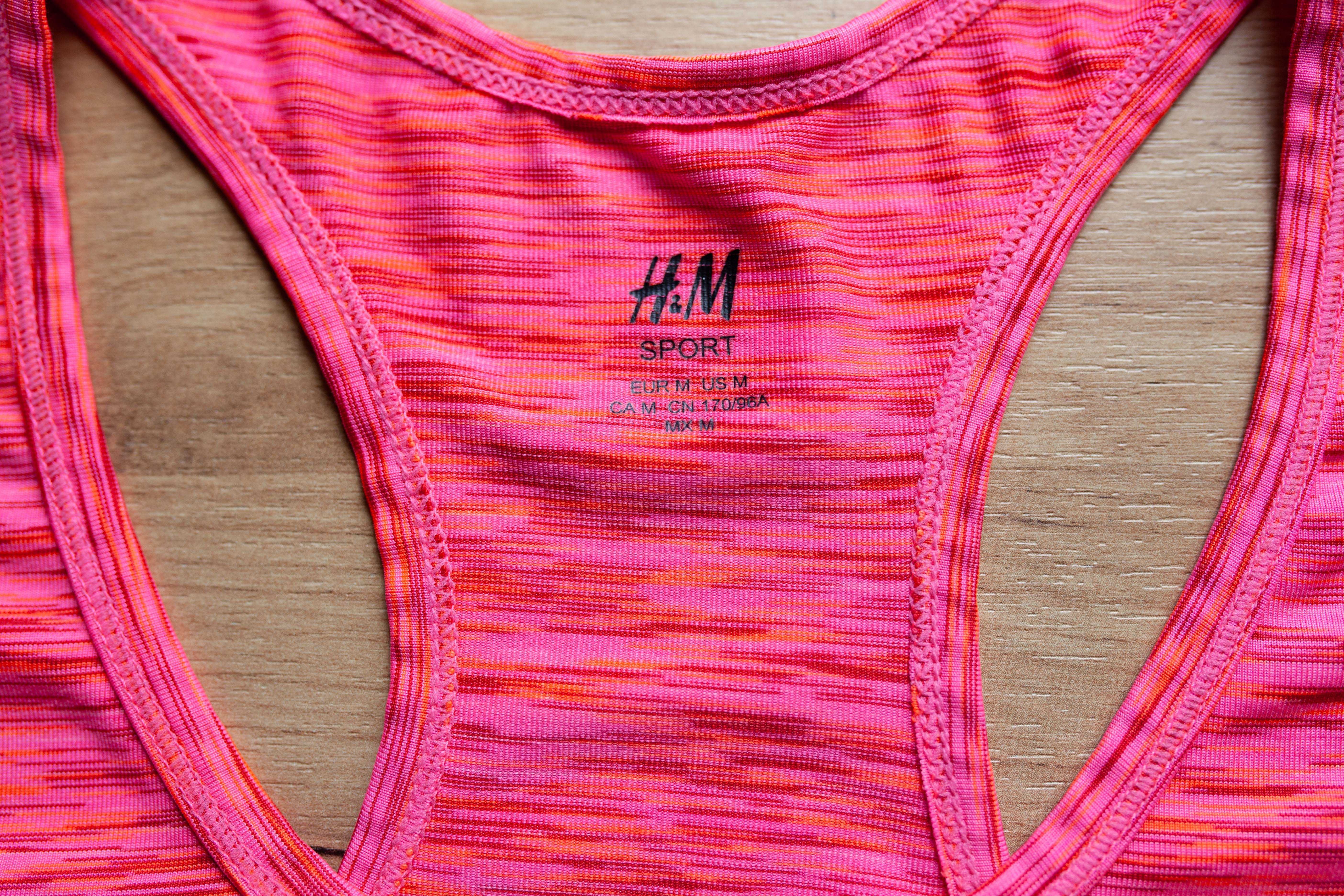 Рожева спортивна майка H&M