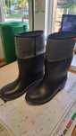 buty gumowe filc