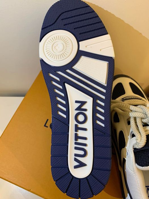 Sneakers Louis Vuitton Skate Marine/White 43 (9)