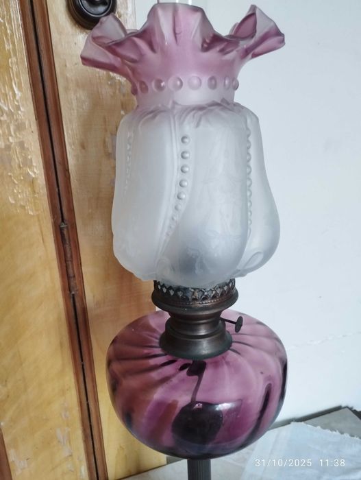 Candeeiro tulipa rosa