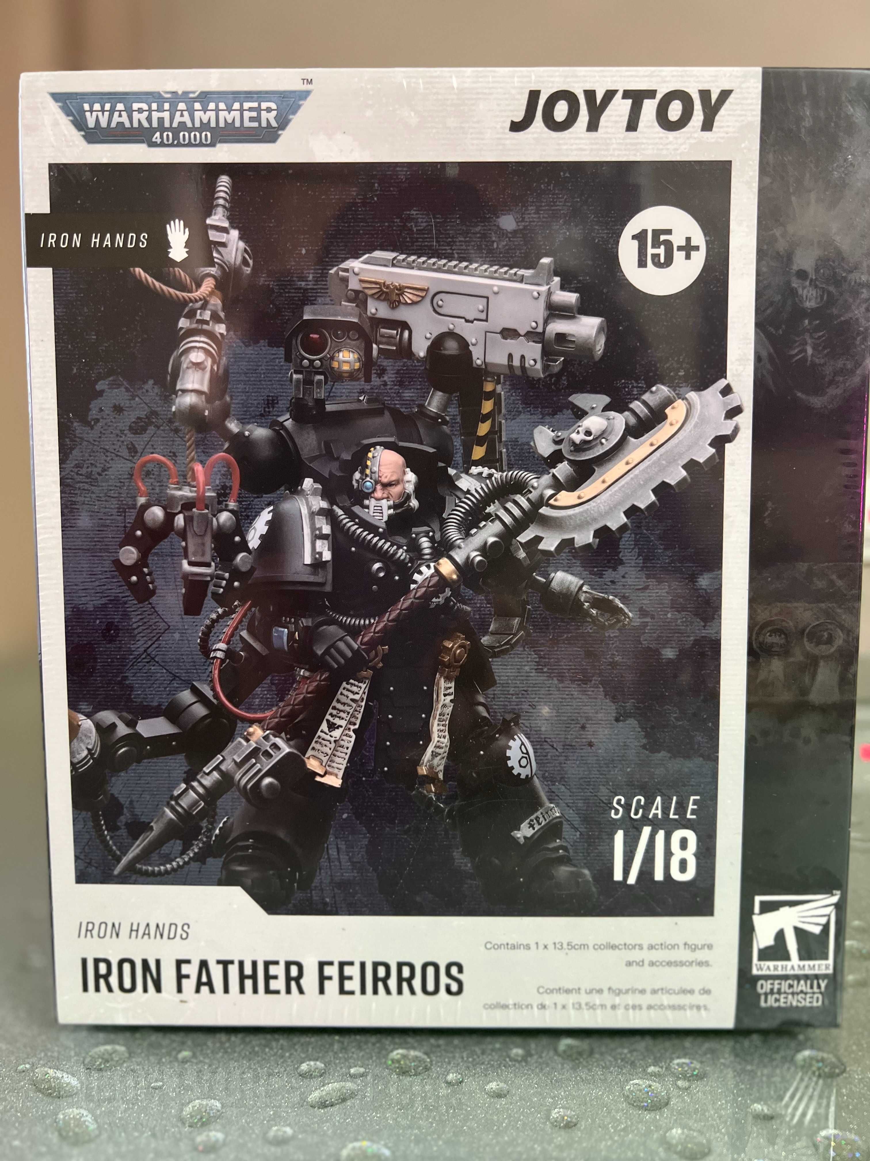 JOYTOY Фігура Iron Hands Iron Father Feirros - Warhammer 40K