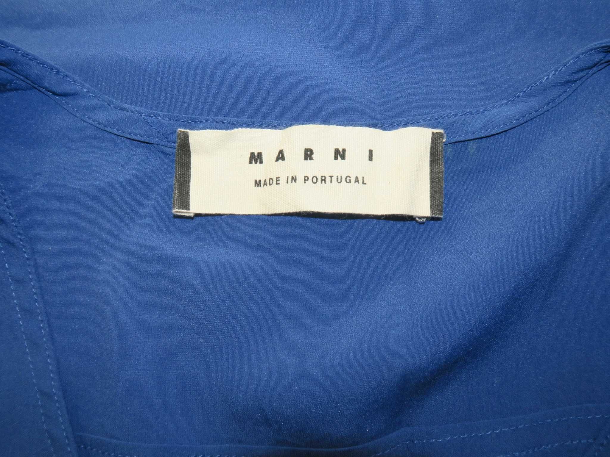 Marni elegancka bluzka z jedwabiem 40