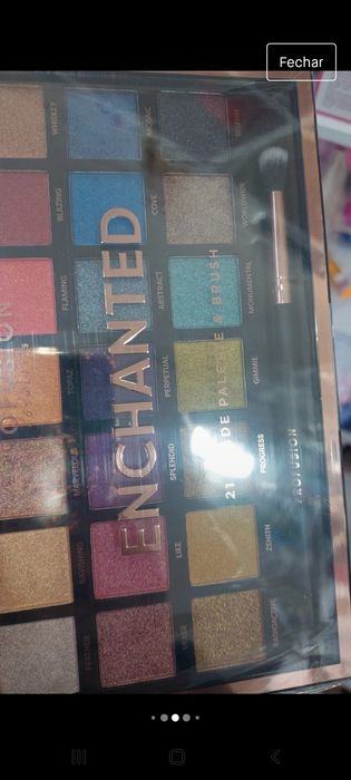 Paleta maquiagem  21 cores