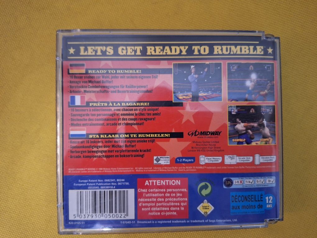 Sega Dreamcast Ready Rumble 2