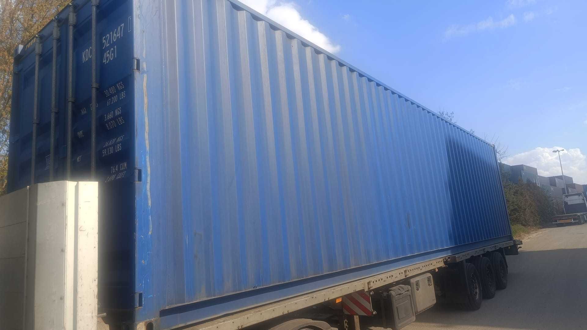 Kontener magazynowy 40HC (12 m) rok 2021 - Transport Cała Polska
