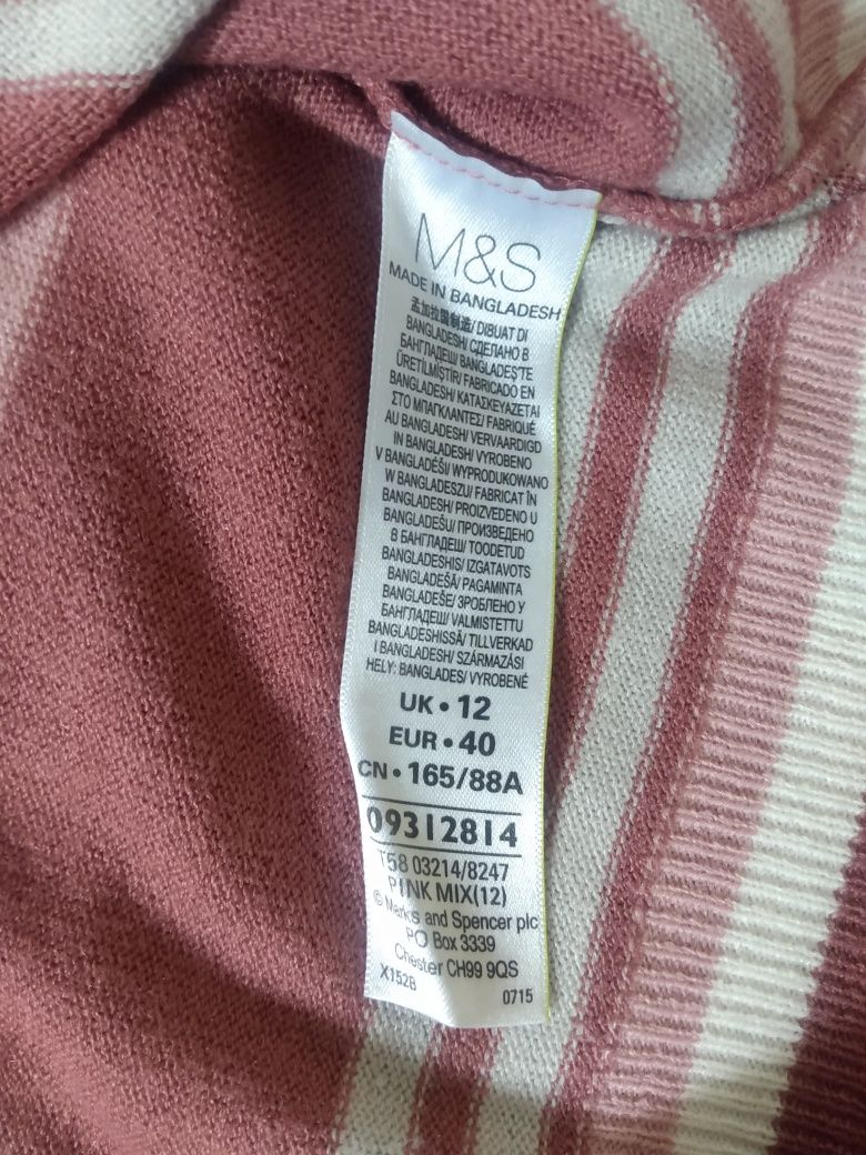 Sweter w paski M&S