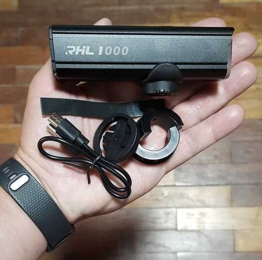 Фонарик на велосипед, велофара Rockbros 1000 люменів, фара с USB