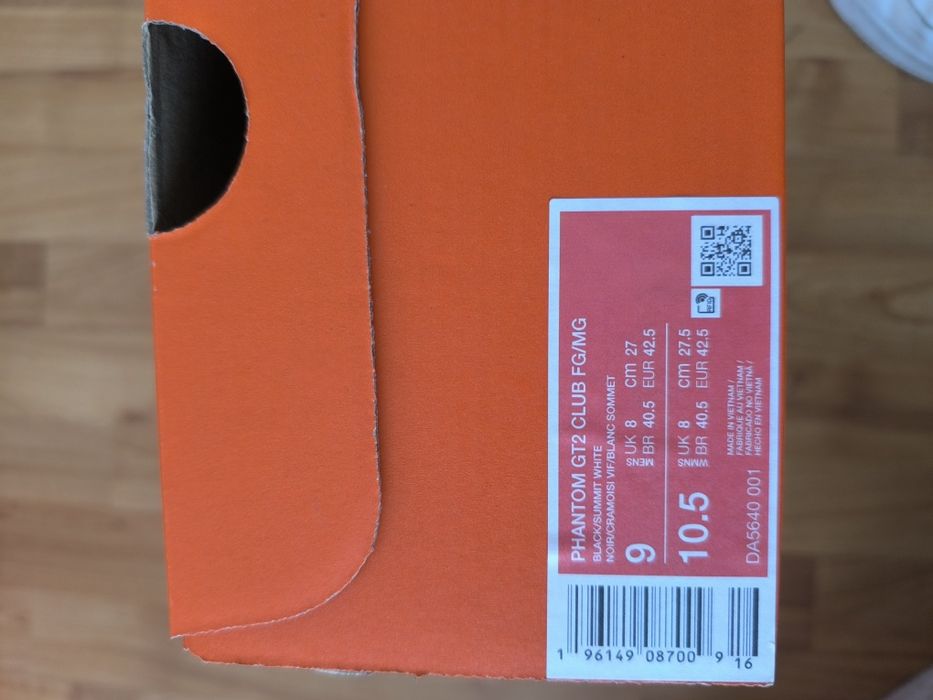Chuteiras Nike Phantom GT2 T42.5 e 43