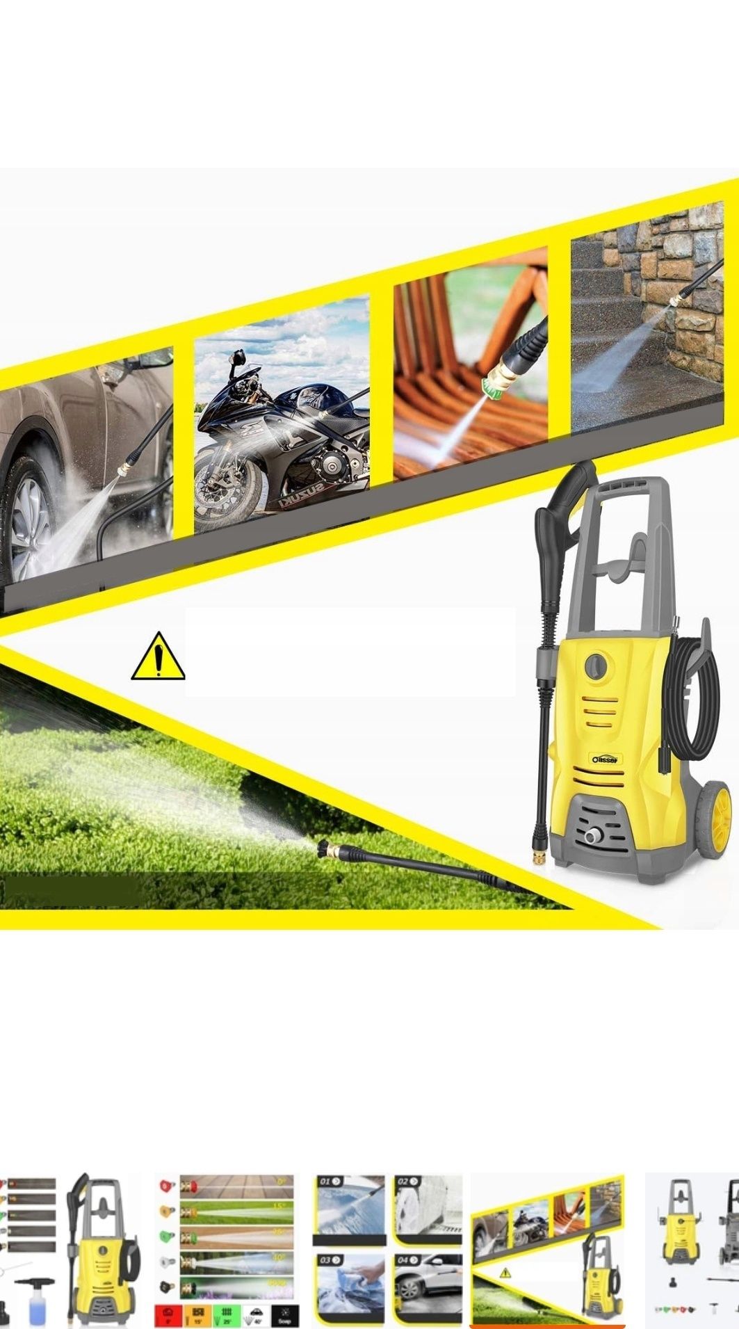 Myjka ciśnieniowa karcher firmy OAsser 1400W 125bar