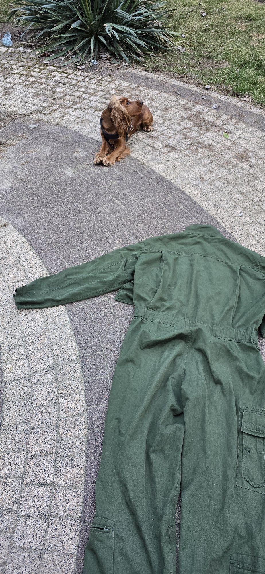 Wojskowy kombinezon pilota khaki 606A/MON
