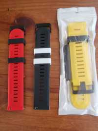 pulseiras braceletes para relógio e smartwatch 22mm e 26mm