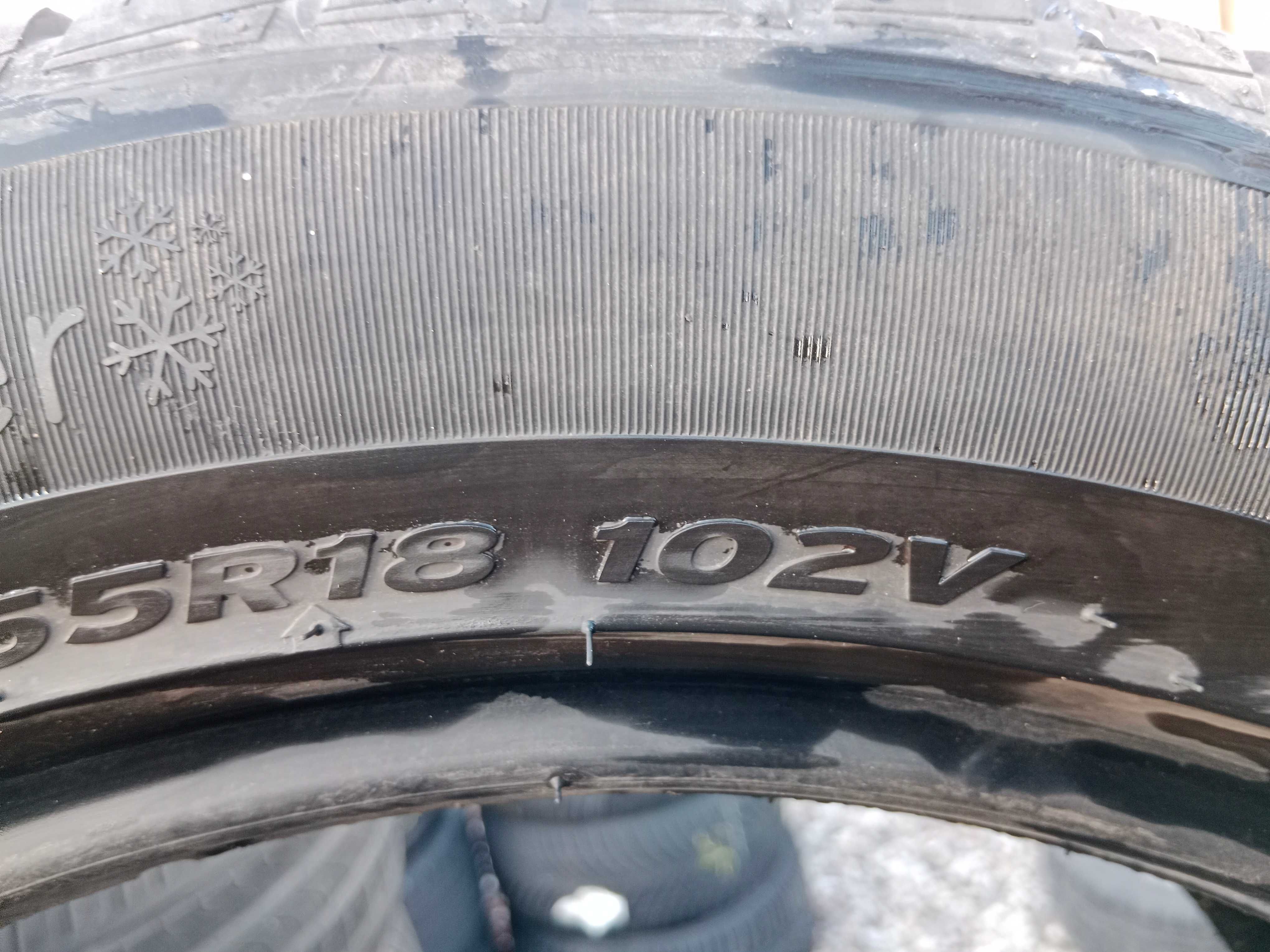 Opona używana zimowa 225/55R16 Europear Winter 1szt.