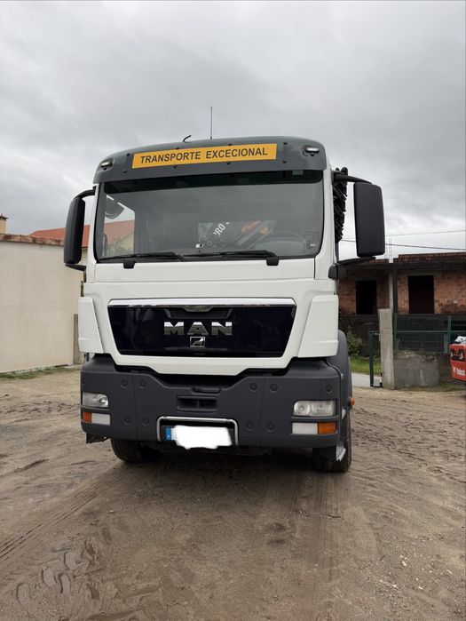 Man com grua hiab 322  de 22.5m e bascúla