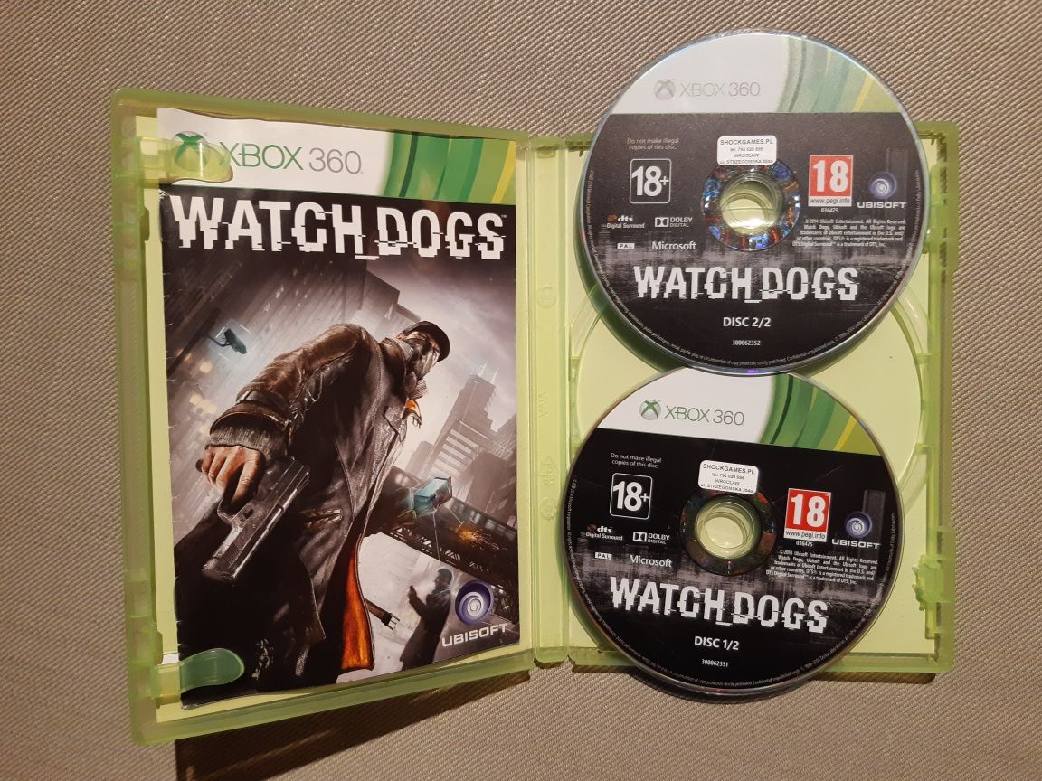 Gra Watch Dogs PL na xbox 360