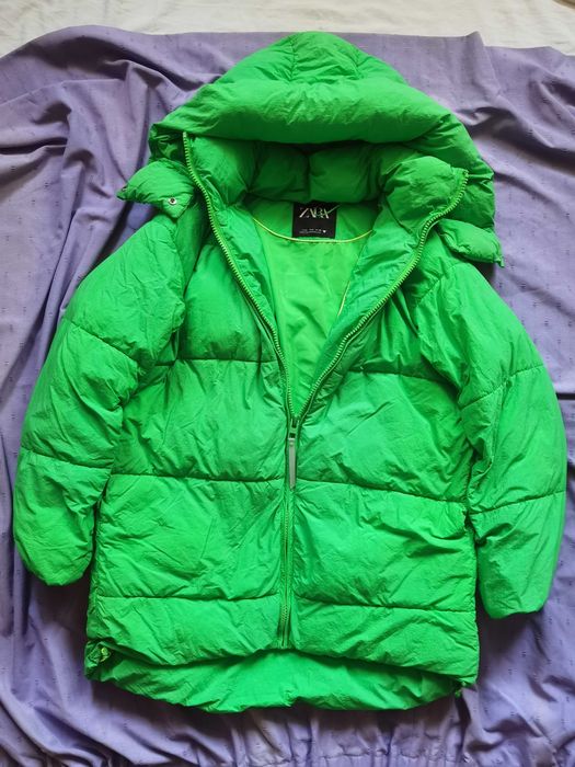 Куртка пуфер єврозима zara
