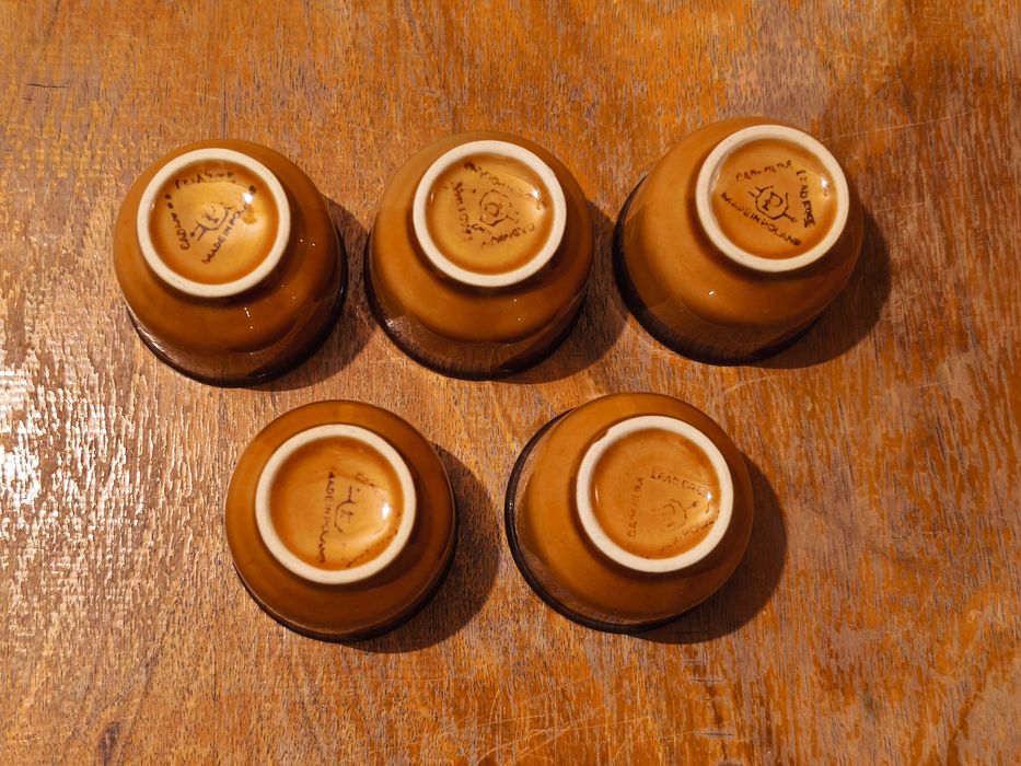 Jajcarka kieliszek na jajko Porcelit Pruszków PRL