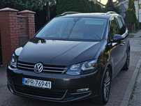 Volkswagen Sharan , 200KM, 7 miejsc, DSG, POLSKI SALON
