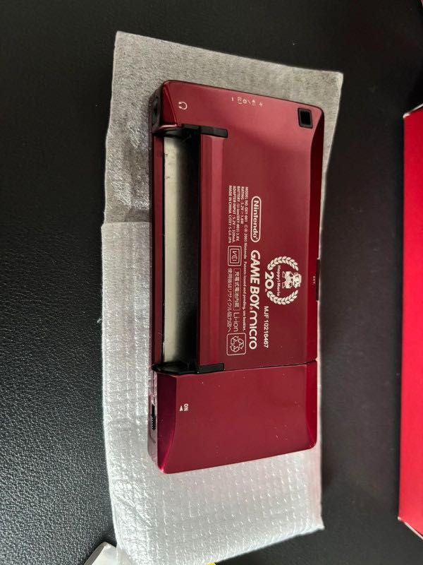 Gameboy advance micro full set - limitowana edycja z Japonii