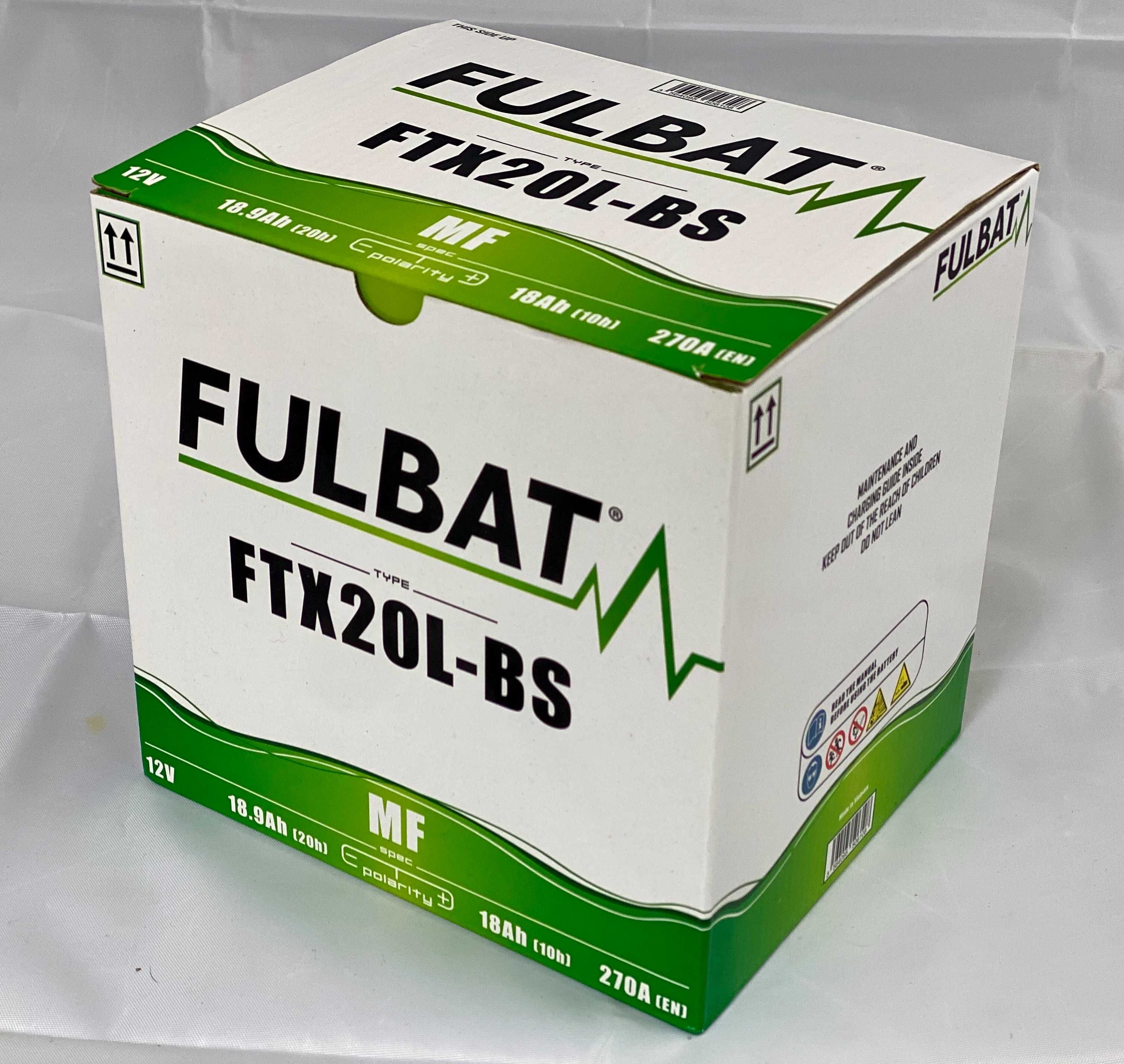 Аккумулятор FULBAT FTX20L-BS (YTX20L-BS)