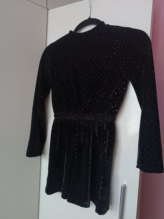 Czarne spodnium dla dziewczynki 134 ZARA