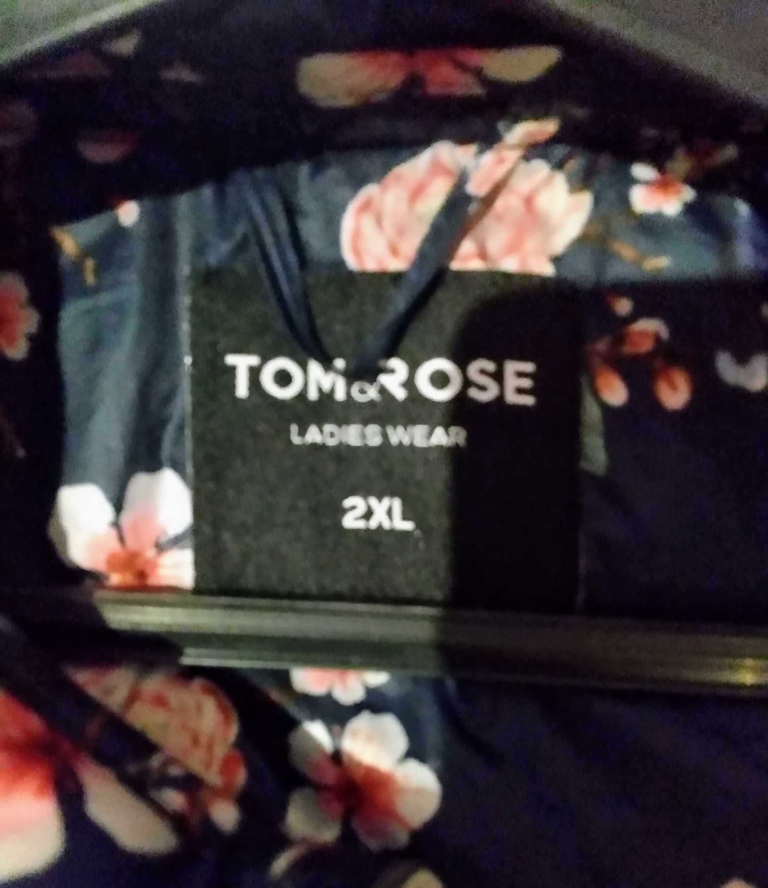 Lekka i ciepła kurtka granatowa Tom&Rose 2XL