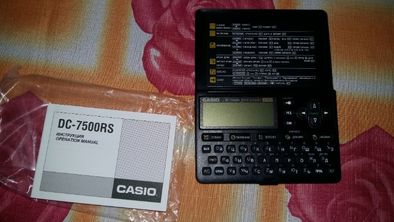 Банк данных Электронная записная книжка Casio DC 7500RS НОВЕЙШАЯ