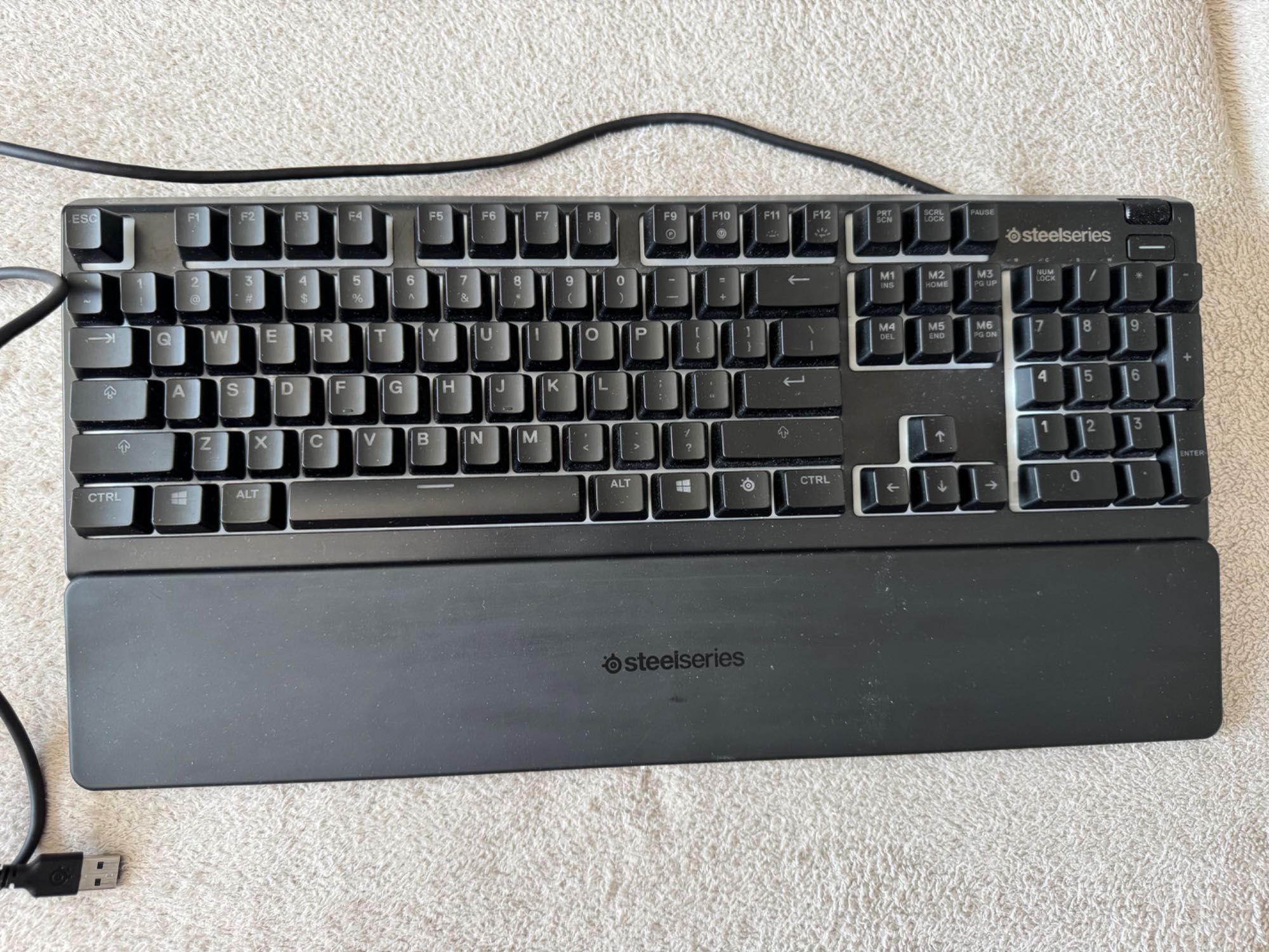 Klawiatura przewodowa steelseries apex 3 oryginalna