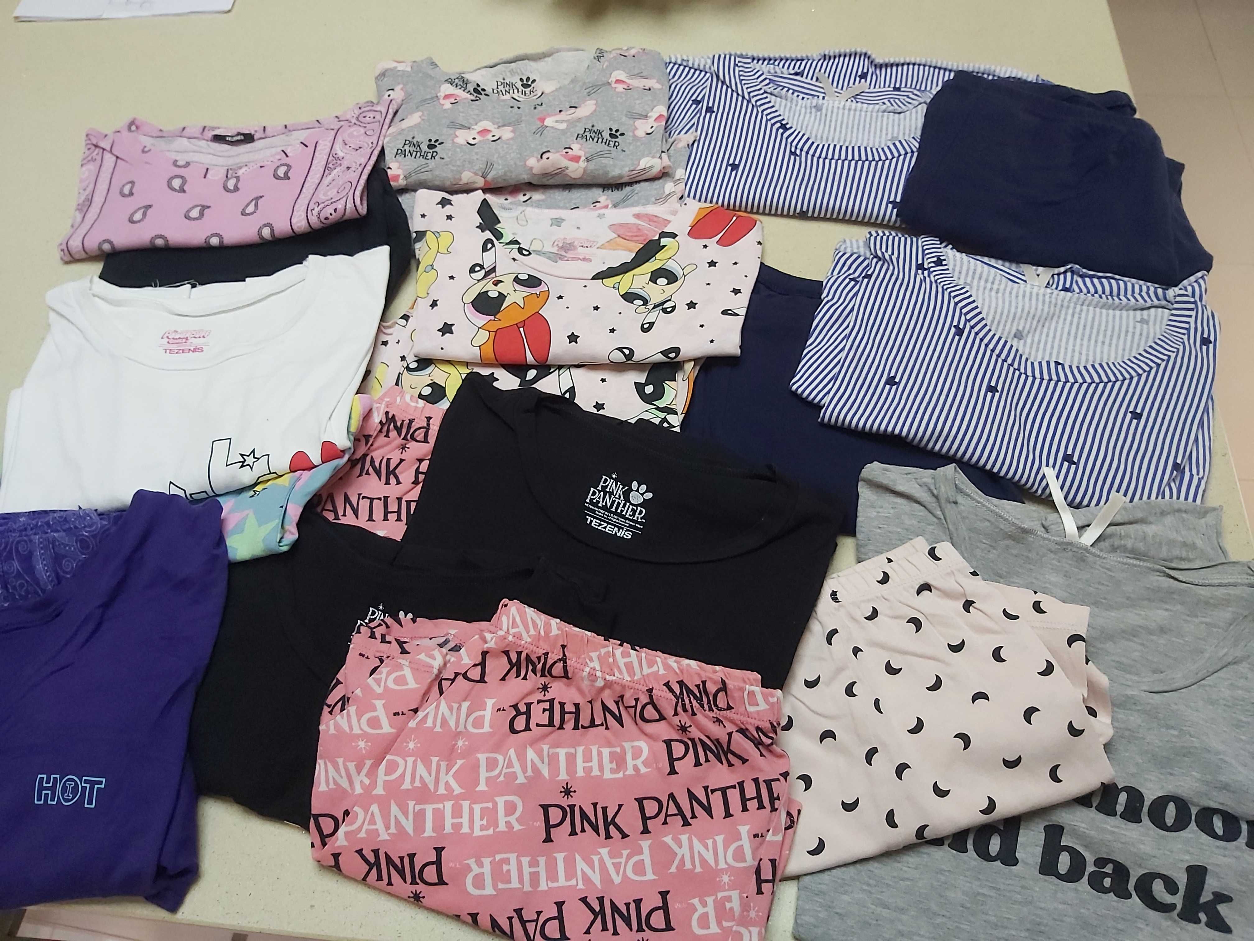 Pijamas novos de menina TAM 12 anos apenas 3€ cada conjunto