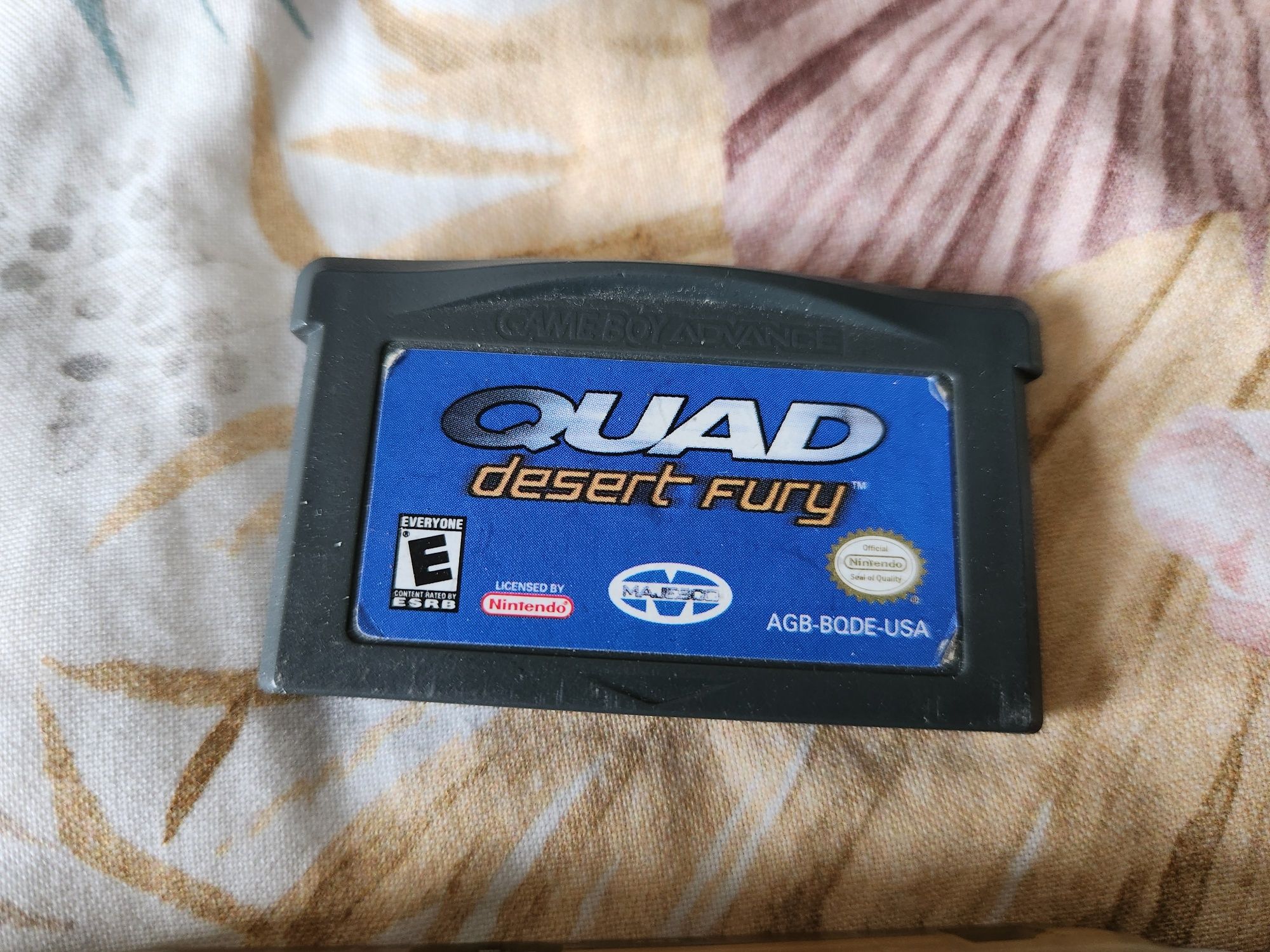 Gameboy Advanced + gra Quad Desert Fury