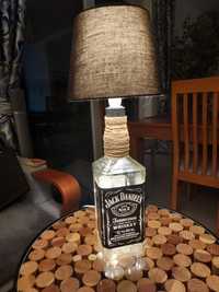 Lampa handmade z butelek