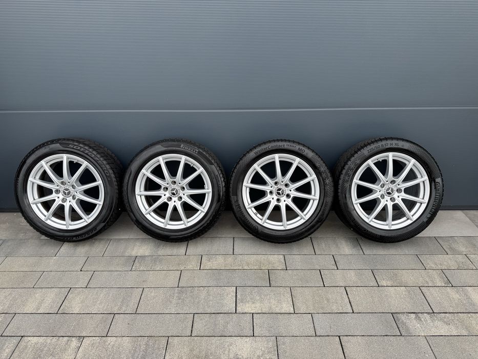 KOŁA Zimowe 225/50 5x112 R17 Mercedes C Klasa W204 W205 W206 CLA GLA