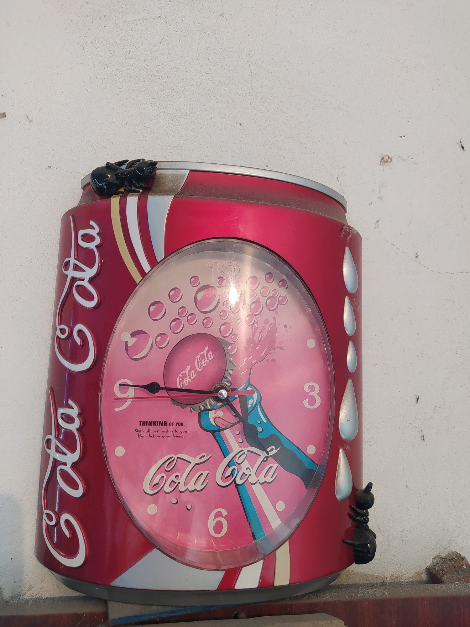 Часы Coca-Cola настенные