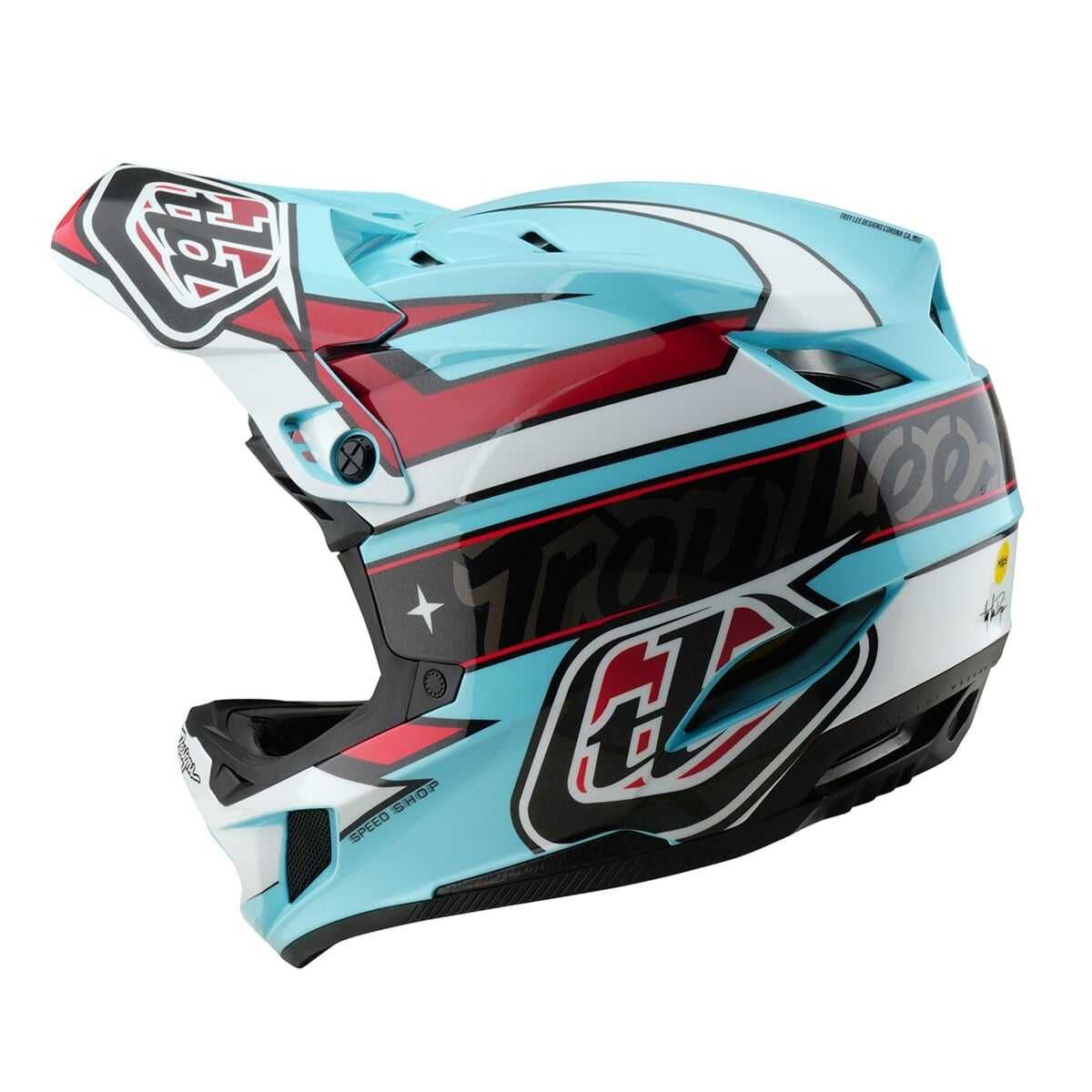 Kask Troy Lee Designs D4 Polyacrylite MIPS XS/S/M/L/XL