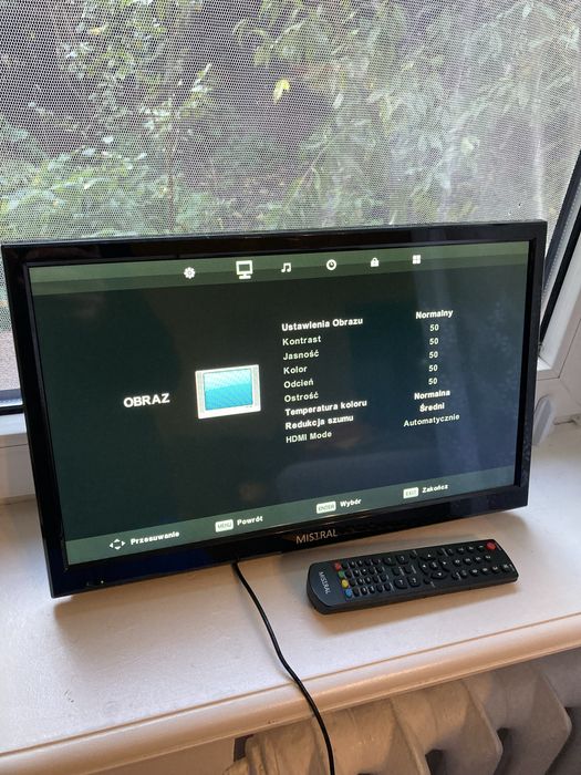 Telewizor 12V do Kampera/Przyczepy Mistral MI-TV1855H 18,5”