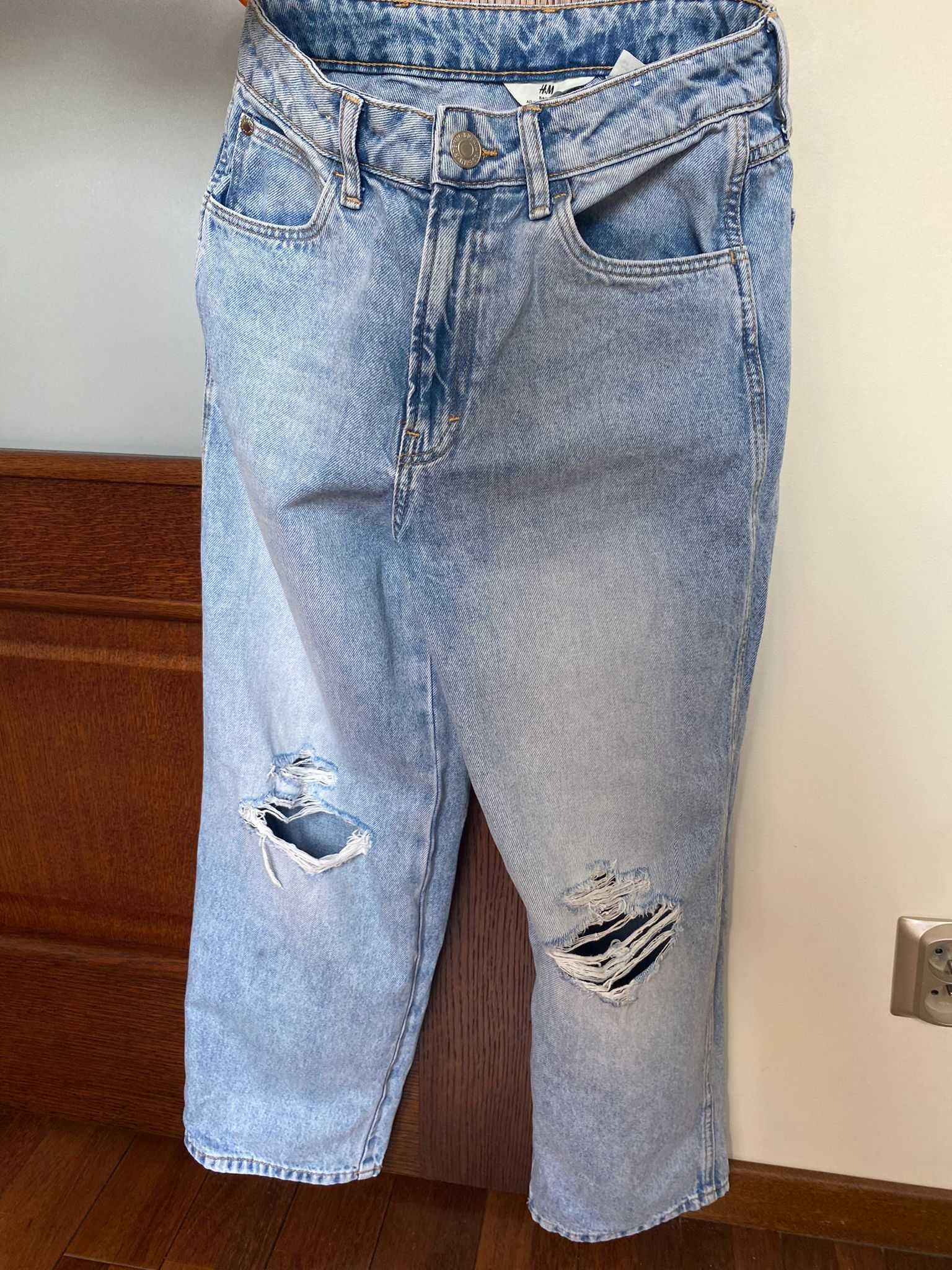 Baggy jeans H&M rozmiar 152