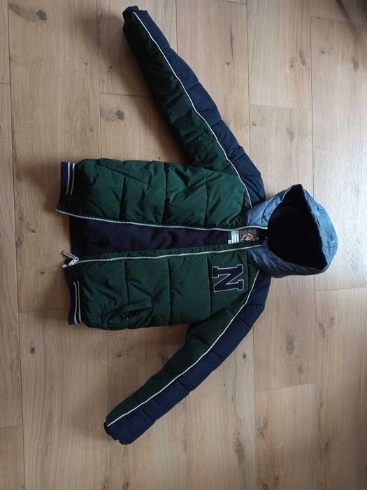 kurtka chłopięca WE Fashion bardzo ciepła zima jesień 146/152