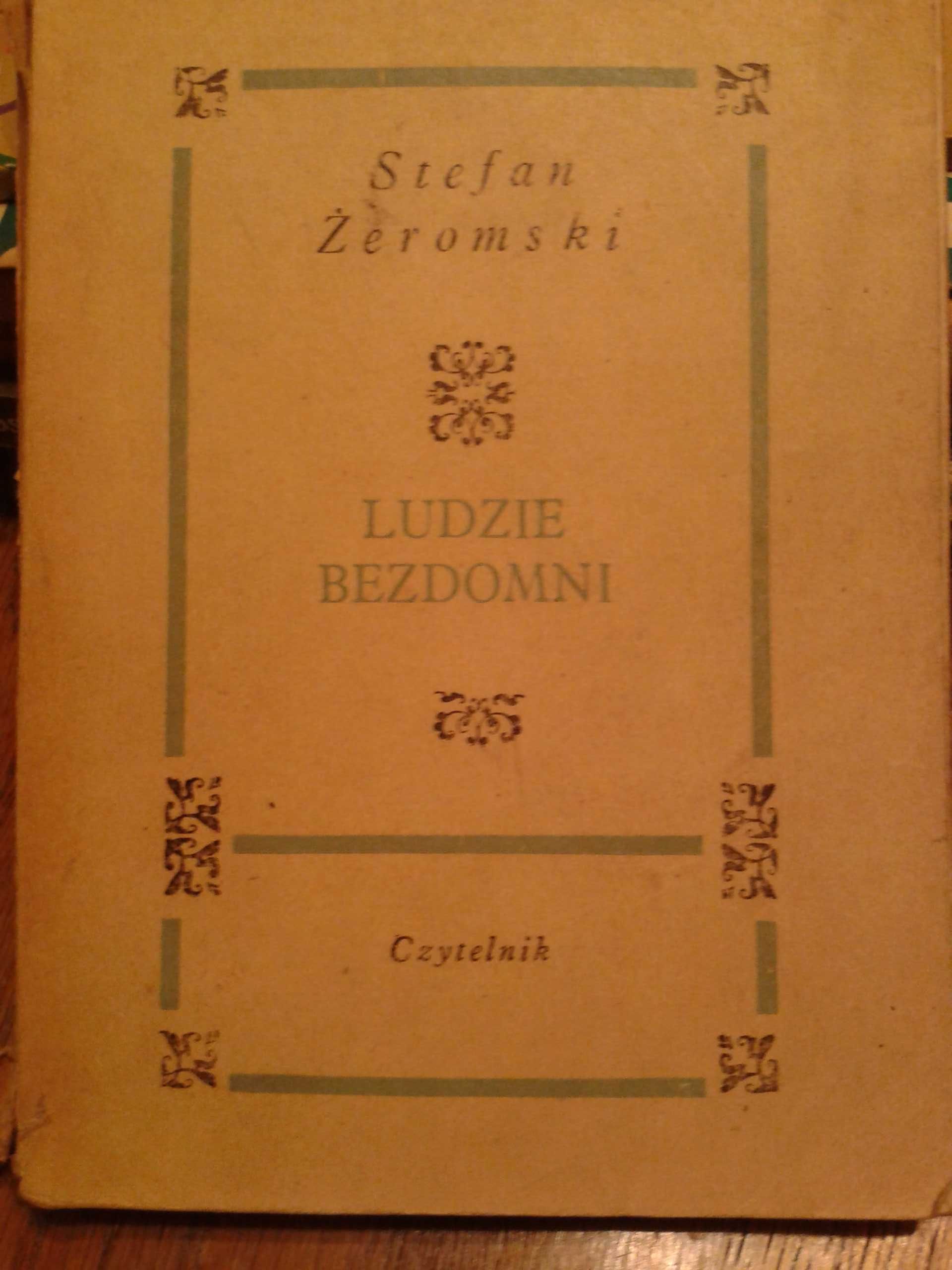 Książka Ludzie bezdomni Stefan Żeromski