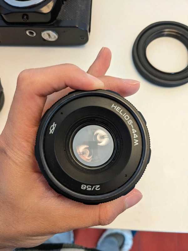 Mir1b 37mm + Helios 44m 58mm + RevueFlex SD1