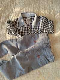 Komplecik, garnitur dla chłopca, koszula, spodnie74, coolclub
