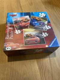 Nowe puzzle The Cars, Zygzak McQueen Samochody, 3w1