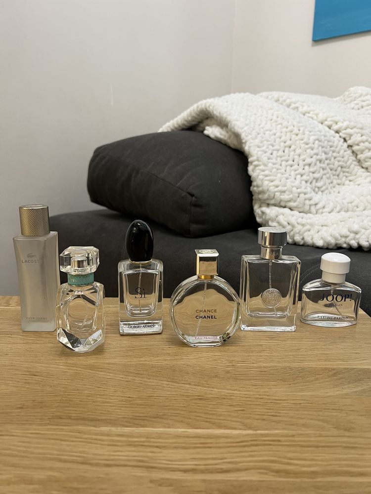 Пляшечки від парфюмів