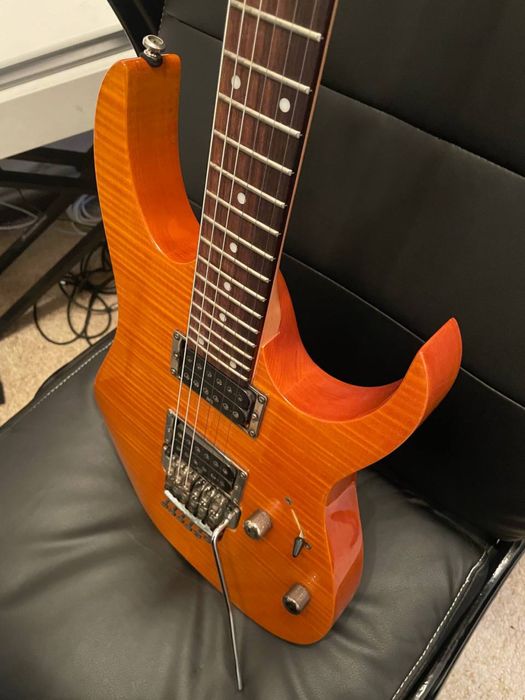 Електрогітара Ibanez RG320FM FloydRose Amber Flamed Maple Korea 2005