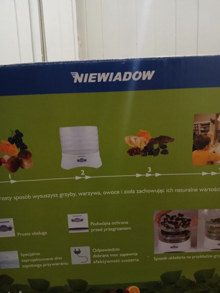 Suszarka do grzybów i owoców