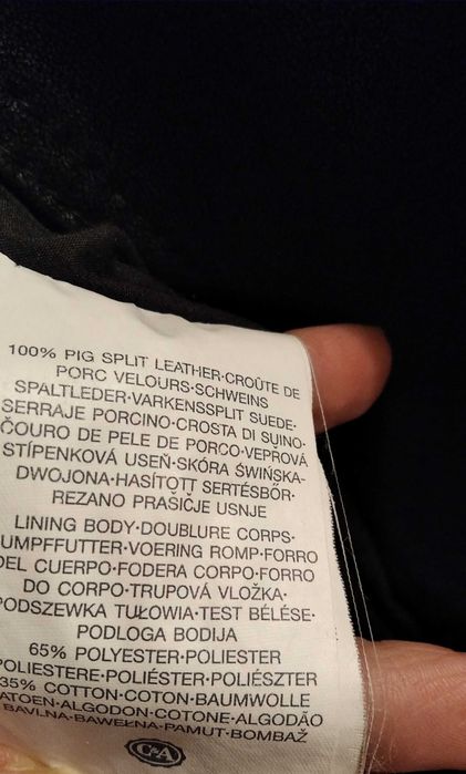 Kurtka skórzana męska L/XL