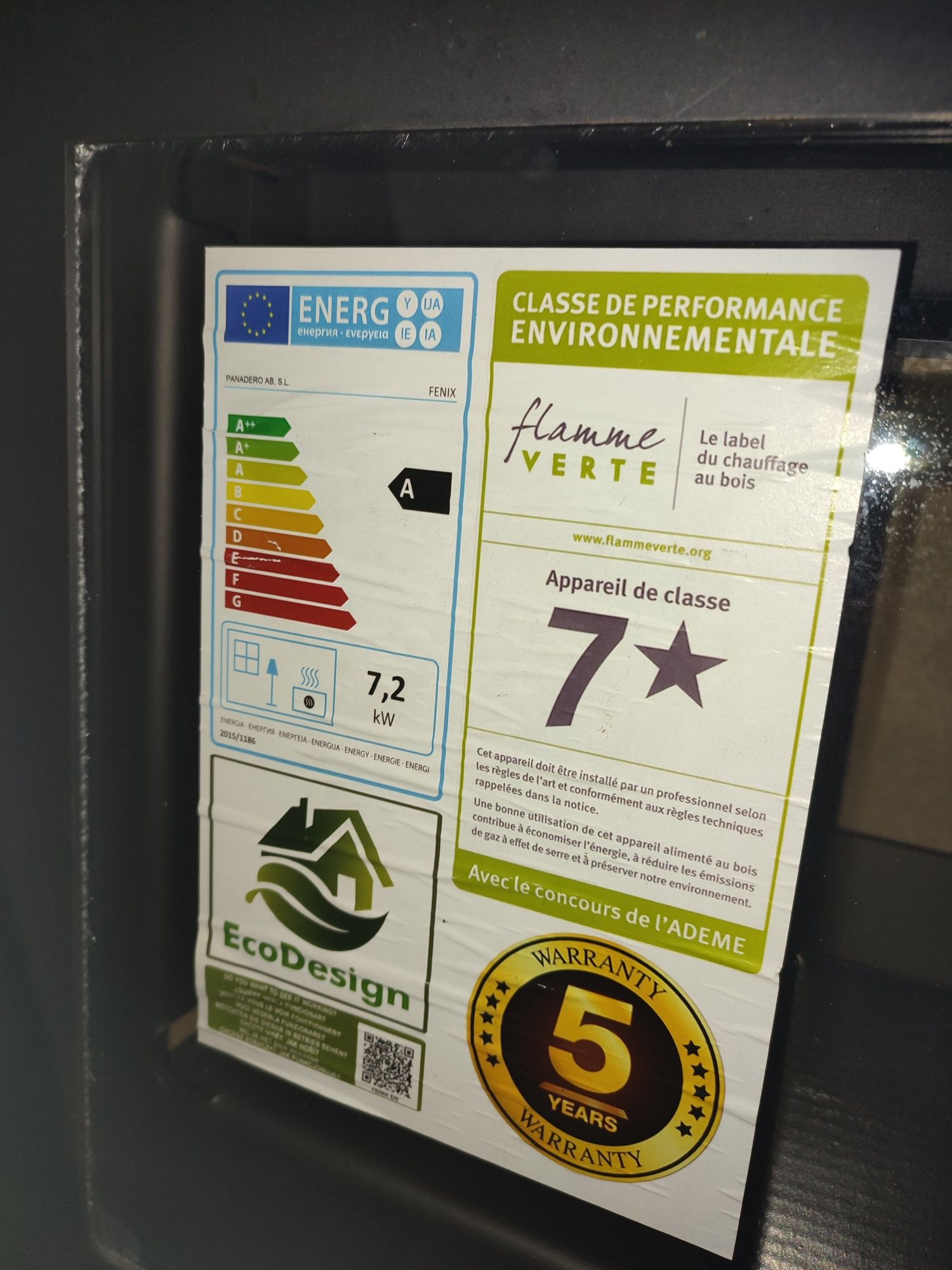 Nowy piec kominkowy koza Panadero FENIX 7,2 Kw Ekoprojekt!