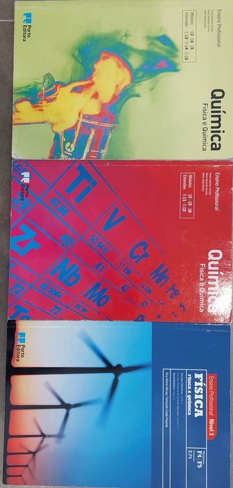 Livros Fisico-Quimica 10° e 11° ano